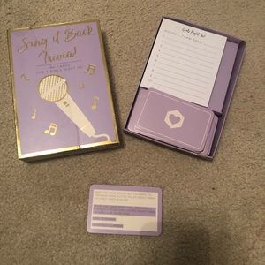 Sing it Back Trivia “Girl’s Night Game”